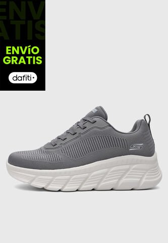 Tenis Lifestyle SKECHERS Bobs B Flex Hi Gris Skechers