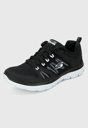Tenis Training Negro-Blanco Skechers Summits