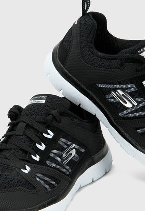 Tenis Training Negro-Blanco Skechers Summits