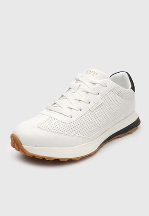 Tenis Lifestyle Marfil-Negro-Café Skechers Gusto