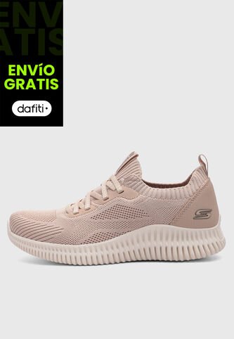Tenis Lifestyle SKECHERS Bobs Geo Lite Rosa Skechers