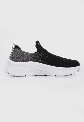 Tenis Training Negro-Blanco-Gris Skechers Arch Fit D'Lux