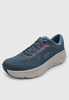 Tenis Walking Skechers D'Lux Walker 2.0 Azul