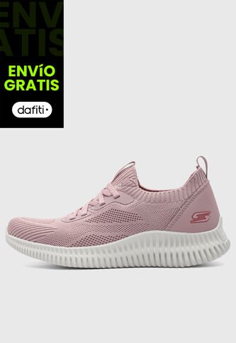 Tenis Lifestyle SKECHERS Bobs Geo Lite Rosa Skechers