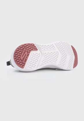 Tenis Running Negro-Verde Menta-Blanco Skechers