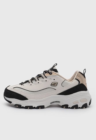 Tenis Lifestyle Skechers D'lites - Retro Rewind Marfil Skechers