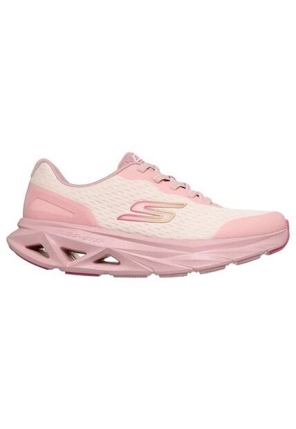 Tenis Skechers Mujer Mesh Slip On - Lila