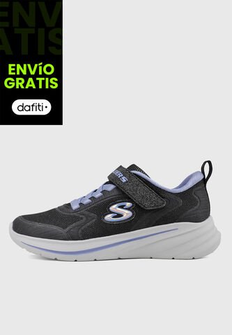 Tenis Lifestyle SKECHERS Wave 92 Negro Skechers