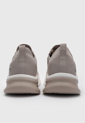 Tenis Lifestyle Skechers Bobs Sport Arc Waves 2.0  Taupe