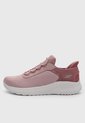 Tenis Lifestyle Skechers Bobs Sports Squad Rosa de Skechers