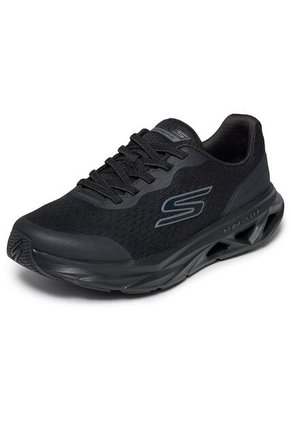 Tenis Skechers Mujer Mesh Slip On - Negro