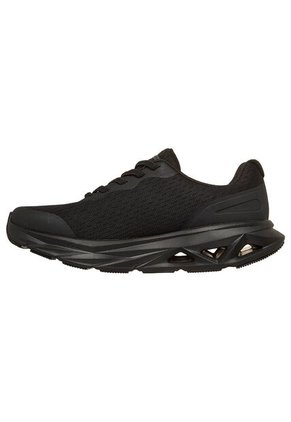 Tenis Skechers Mujer Mesh Slip On - Negro