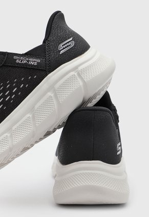 Tenis Lifestyle Skechers Bobs Flex Negro