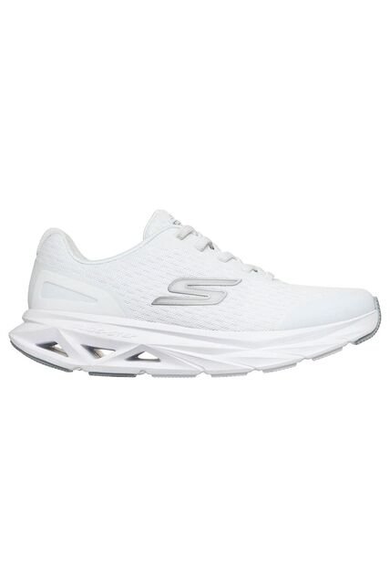 Tenis Skechers Mujer Mesh Slip On - Blanco