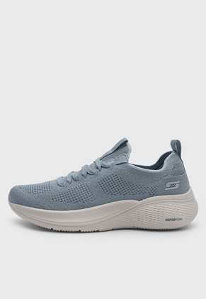 Tenis Lifestyle Skechers Bobs Infinity Celeste