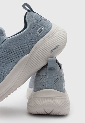 Tenis Lifestyle Skechers Bobs Infinity Celeste
