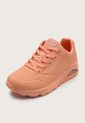 Tenis Lifestyle Naranja Skechers Uno-Bright Air de Skechers