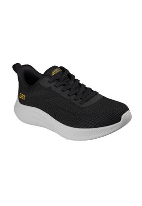 Tenis Skechers Hombre Textured Engineered Knit - Negro