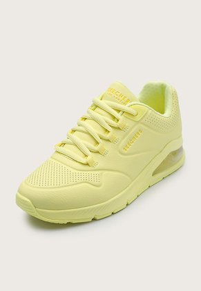 Tenis Lifestyle Amarillo Pastel Skechers Uno 2-Pastel Players