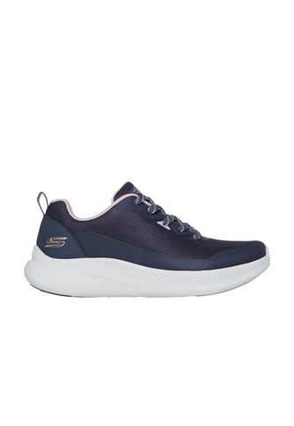 Tenis Skechers  Mujer Mesh Lace Up W/Hotmelt  - Gris Skechers