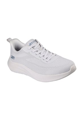 Tenis Skechers  Hombre Textured Engineered Knit  - Blanco