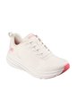 Tenis Skechers  Mujer Knit Mesh Lace Up  - Rosado de Skechers