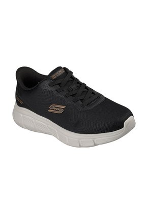 Tenis Skechers Hombre Slip-Ins Bungee Mesh - Negro