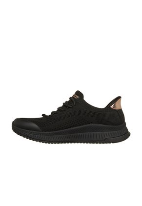 Tenis Skechers Mujer Slip-Ins Engineered Knit - Negro