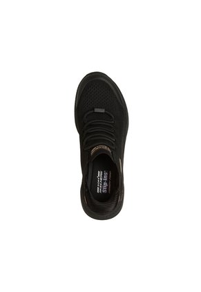 Tenis Skechers Mujer Slip-Ins Engineered Knit - Negro