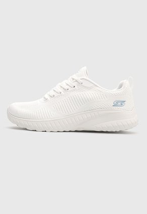 Tenis Training Blanco Skechers Bobs Squad Chaos