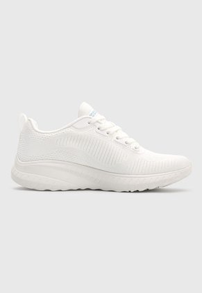 Tenis Training Blanco Skechers Bobs Squad Chaos