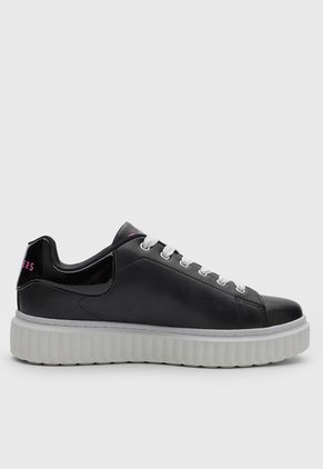 Tenis Lifestyle Skechers Hi-Ridge Heart  Negro