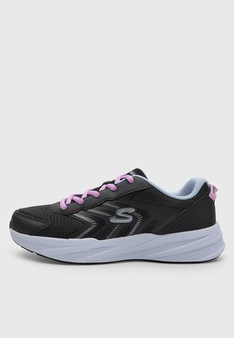 Tenis Lifestyle Skechers Microspec Tread Extraordinary Negro Skechers