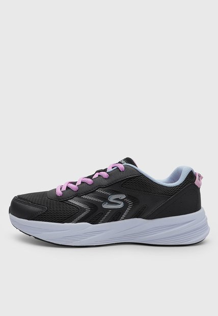 Tenis Lifestyle Skechers Microspec Tread Extraordinary Negro