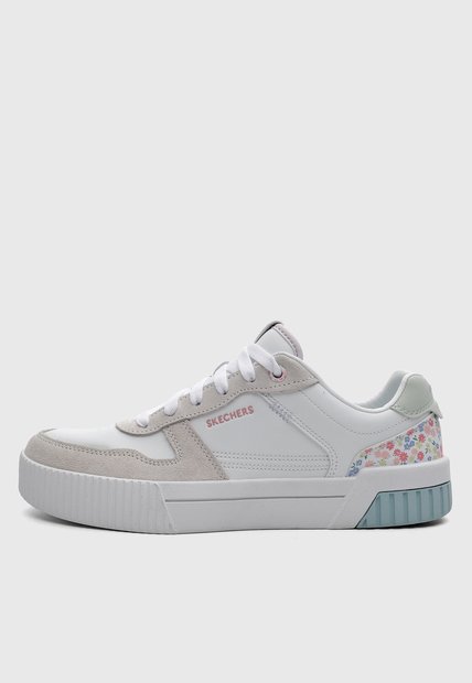 Tenis Lifestyle SKECHERS Jade - Dainty Florals Blanco