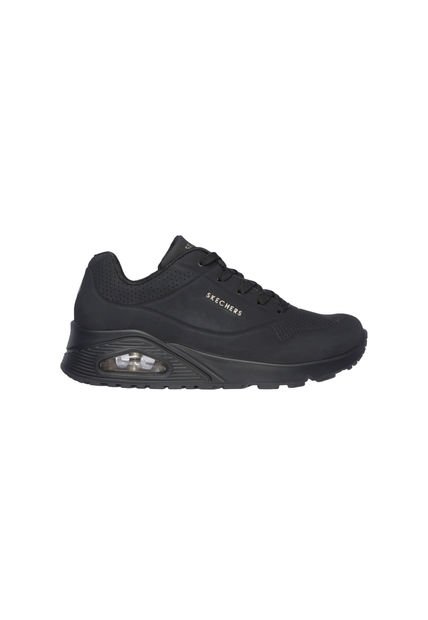 Tenis Skechers Uno Stand On Air Para Mujer Color Negro