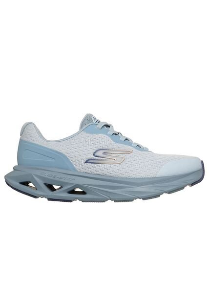 Tenis Skechers Mujer Mesh Slip On - Azul
