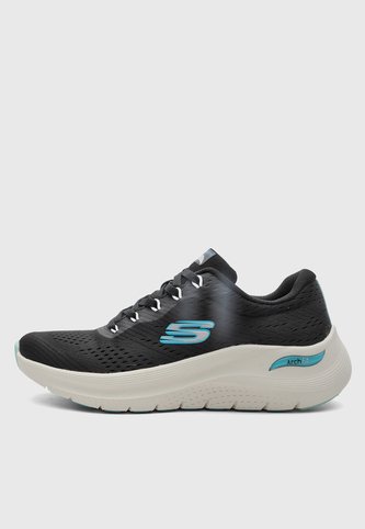 Tenis Lifestyle SKECHERS Arch Fit 2.0 - Big League Negro Skechers