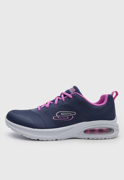 Tenis Lifestyle Skechers Microspec Max Advance Azul