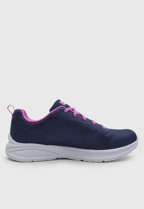 Tenis Lifestyle Skechers Microspec Max Advance Azul
