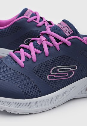 Tenis Lifestyle Skechers Microspec Max Advance Azul
