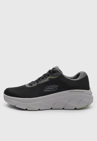 Tenis Walking Skechers D'Lux Walker 2.0 Negro Skechers