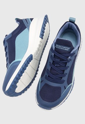Tenis Lifestyle Azul-Blanco Skechers BOBS Squad 3