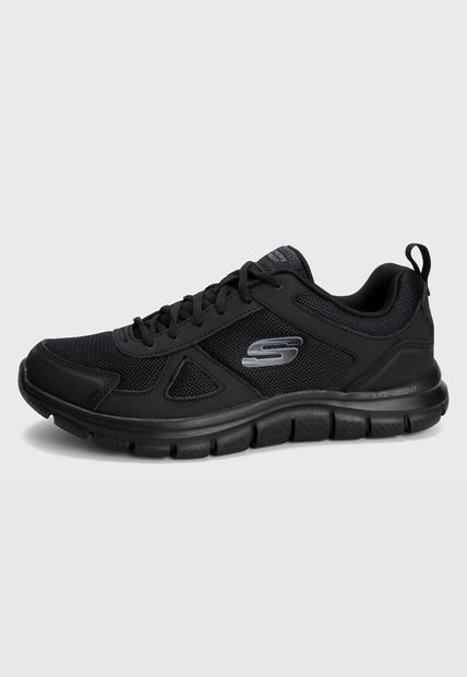 Tenis Training Negro Skechers Track