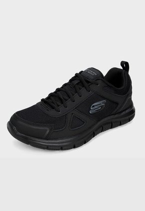 Tenis Training Negro Skechers Track