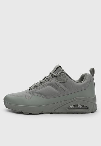 Tenis Lifestyle Skechers Sage uno Verde Grisáceo Skechers