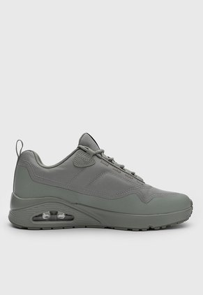 Tenis Lifestyle Skechers Sage uno Verde Grisáceo