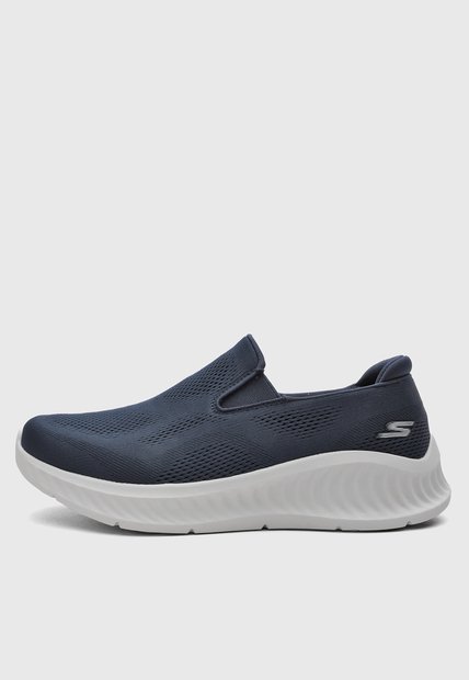 Tenis Walking SKECHERS Go Walk Now - Manny Azul