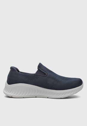 Tenis Walking SKECHERS Go Walk Now - Manny Azul