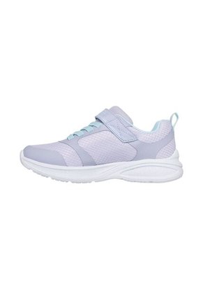 Tenis Skechers Niña Microspec Max Advance Velcro Lila Azul